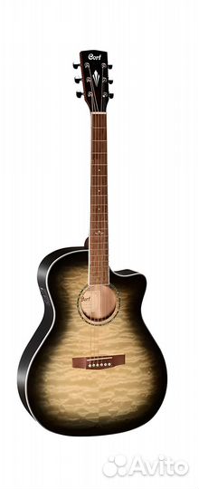 Электроакустическая гитара Cort GA-QF-TBB