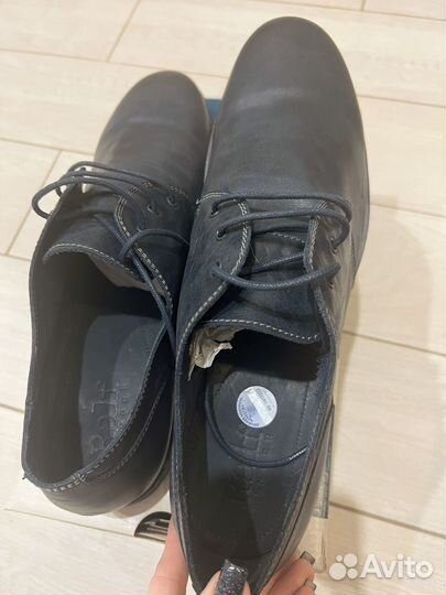 Полуботинки мужские кожаные 45