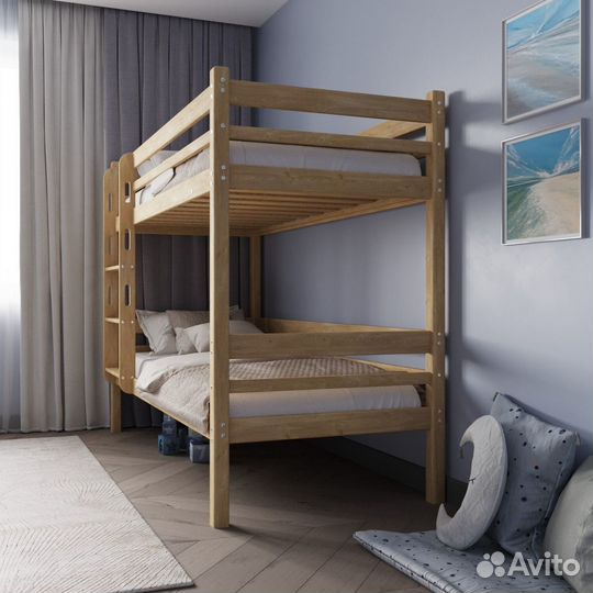 Двухъярусная кровать детская