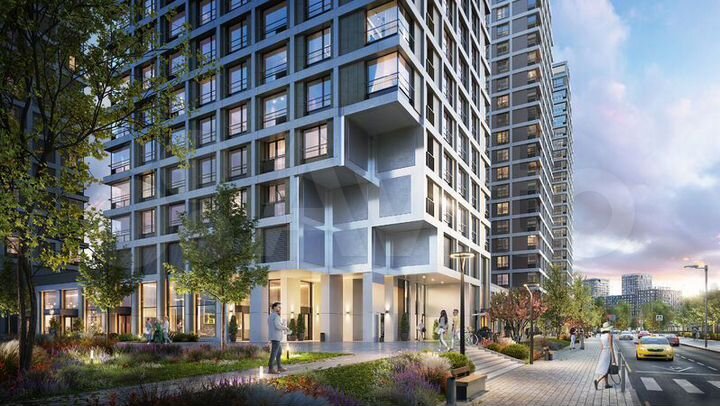 1-к. квартира, 44 м², 8/15 эт.