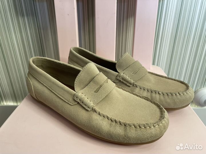 Мокасины для мальчика замша Zara