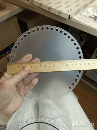 Для рукоделия полуфера (купол) пластик