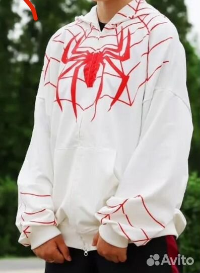 Худи, зипка, человек паук