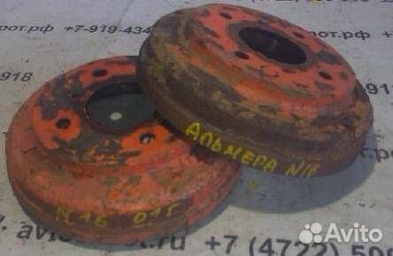 Барабан тормозной Nissan Almera N16 00-06г