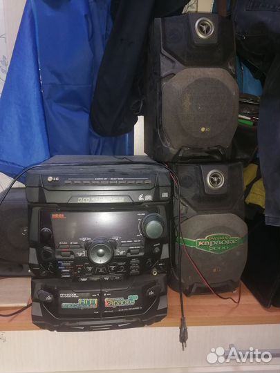 Музыкальный центр lg с караоке