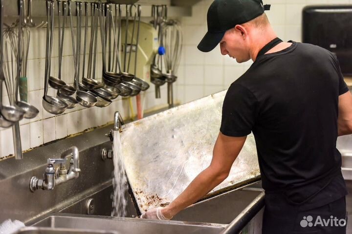 Уборщик/Мойщик без опыта, ночь