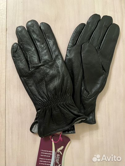 Мужские перчатки натуральная кожа 9,5 и 11 новые