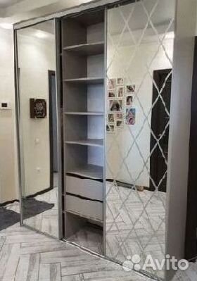Шкаф купе встроенный. На заказ