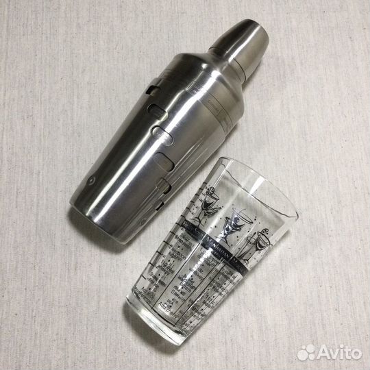 Шейкер Для Коктейля Royal и Мерный Стакан