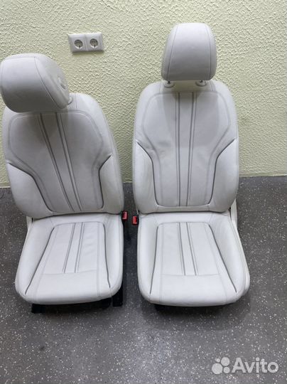 BMW G30 G32 сидения кожа