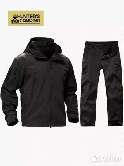 Костюм softshell черный