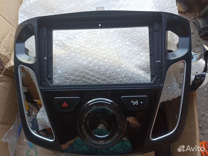 Рамка для 2 din магнитолы ford focus 3