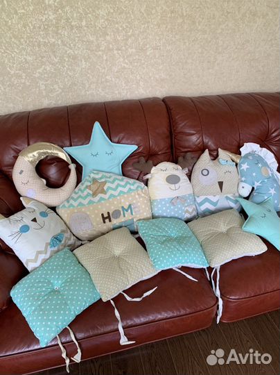 Бортики в кроватку