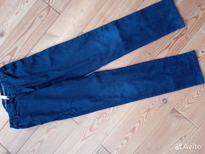 Брюки синие для школы