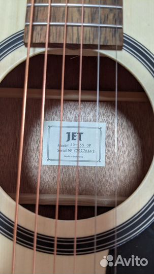 Акустическая гитара Jet
