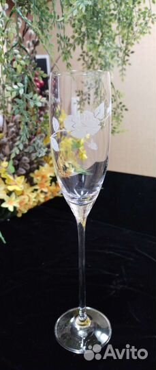 Бокалы, фужеры, рюмки. Стекло, хрусталь