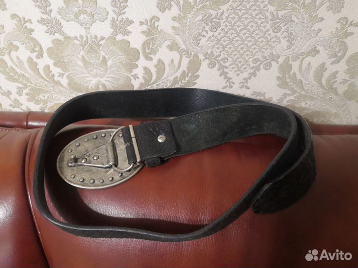Итальянский ремень из натуральной кожи
