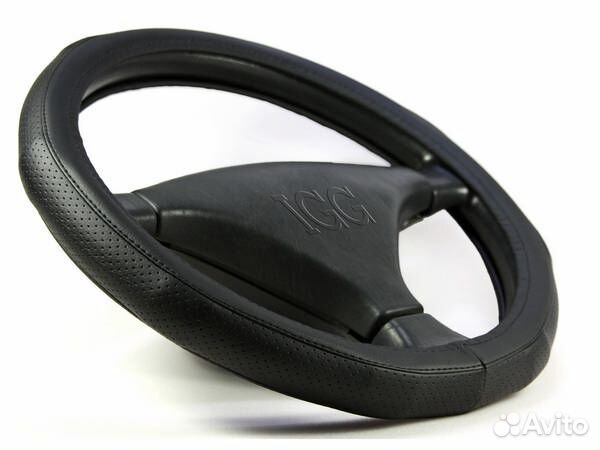 Оплетка для руля силиконовые вставки M(37-38см)