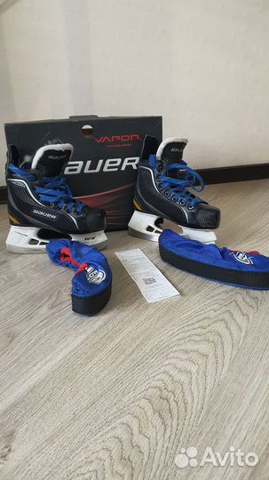 Хоккейные коньки bauer 33 размер