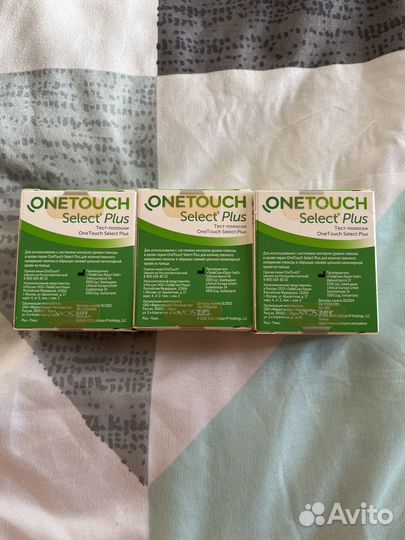 Тест полоски one touch select plus 50шт