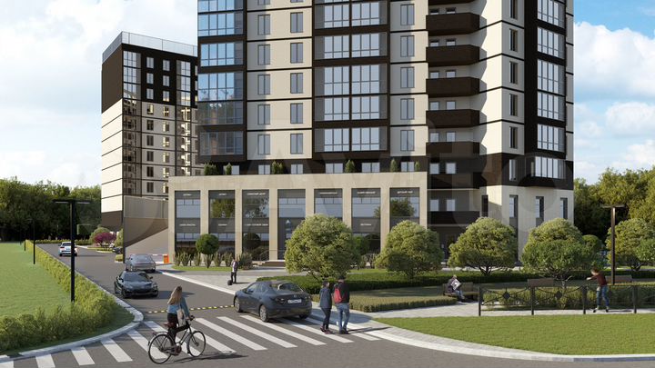 1-к. квартира, 36,3 м², 3/12 эт.