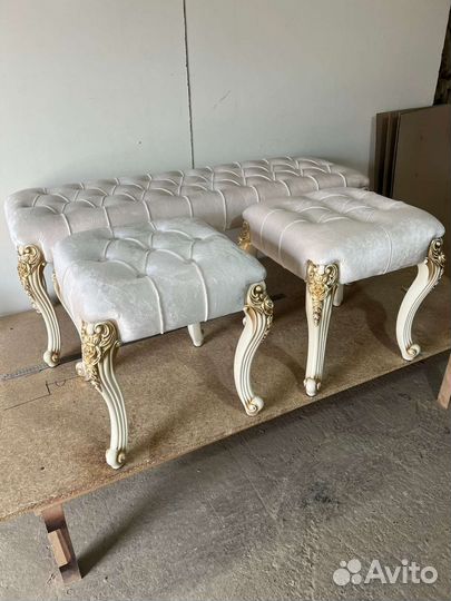 Пуфики и банкетки