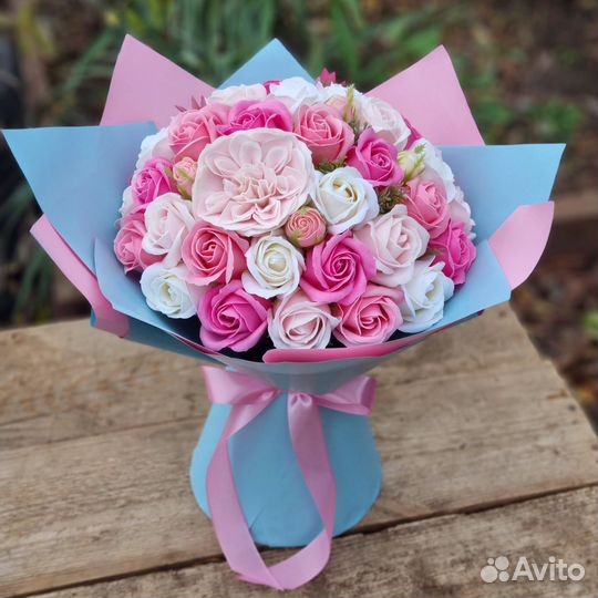 Букет из мыльных роз с доставкой