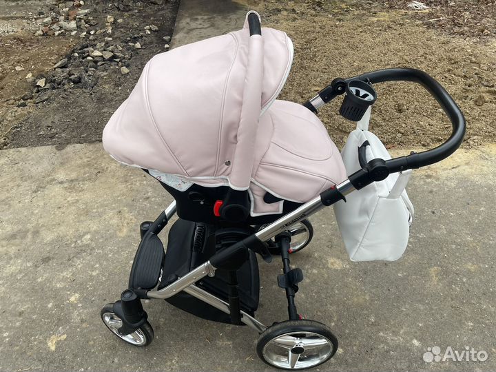 Коляска adamex 3 в 1 бу