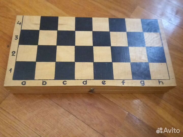 Шахматы деревянные, нарды, шашки, домино СССР