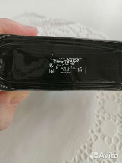 Мужская туалетная вода 100ml. Ferragamo