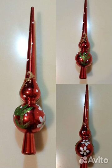 Елочные игрушки, электро-ёлка, верхушка