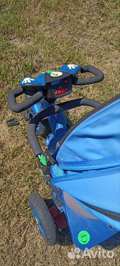 Детский велосипед с ручкой бу