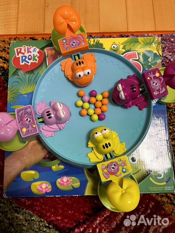 Игра настольная «голодные лягушки