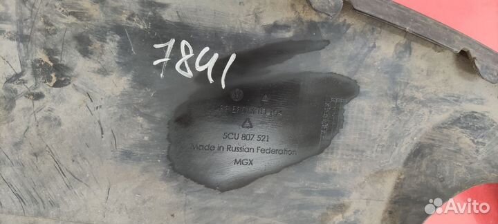 Спойлер заднего бампера Volkswagen Jetta 6