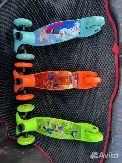 Самокат детский трехколесный