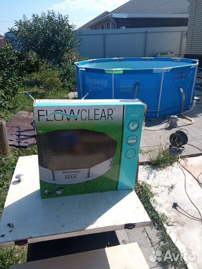 Тент для каркасного бассейна