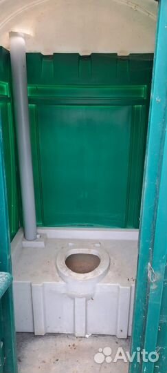 Уличный туалет пластиковый бу