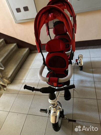 Велосипед для двойни Black Aqua