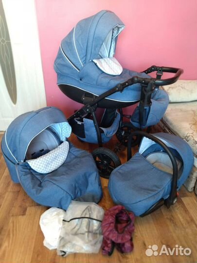 Коляска 3 в 1 Tutis Zippy Mimi