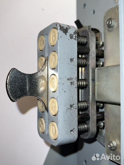 Новый механический кодовый замок СССР зк