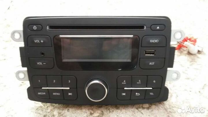 Штатная магнитола renault duster