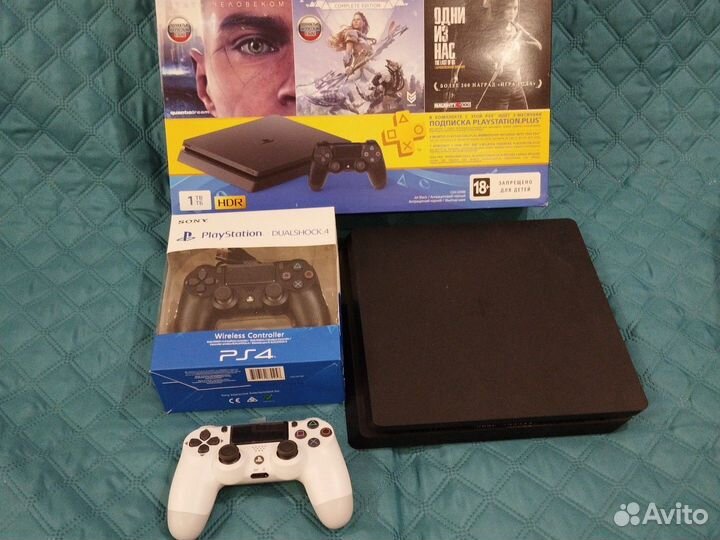 Sony PS4 slim 1tb игры