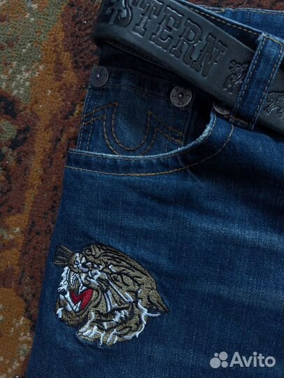 Джинсы true religion slim fit