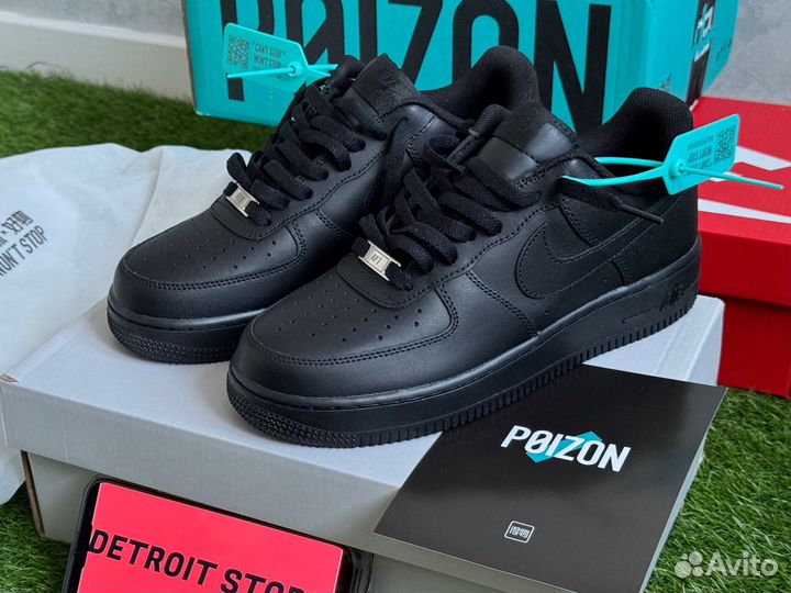 Nike air force 1 black оригинал