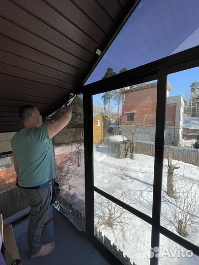 Тонировка, бронирование окон балконов, офисов