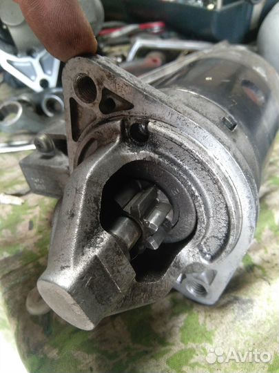 Стартер mitsubishi pajero mini h58a