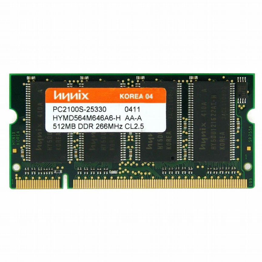 [HYMD564M646A6-H] Оперативная Память Hynix Ddr 512mb Hymd564m646a6-H