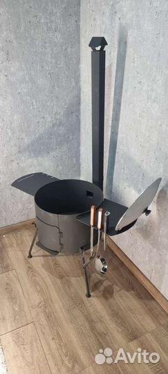 Казан чугунный и печи под казан