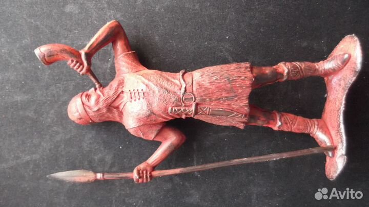 Солдатик викинг с копьём. Редкий. дзи. СССР