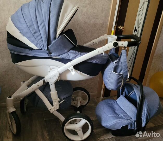 Коляска adamex barletto 3 в 1